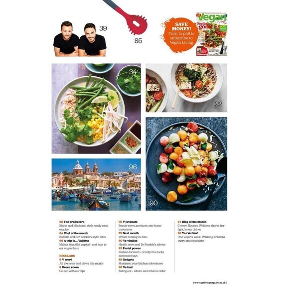 Vegan Living UK magazine May 2019 Back Issue Sealed in Original Wrapping NEW - Picture 6 of 8